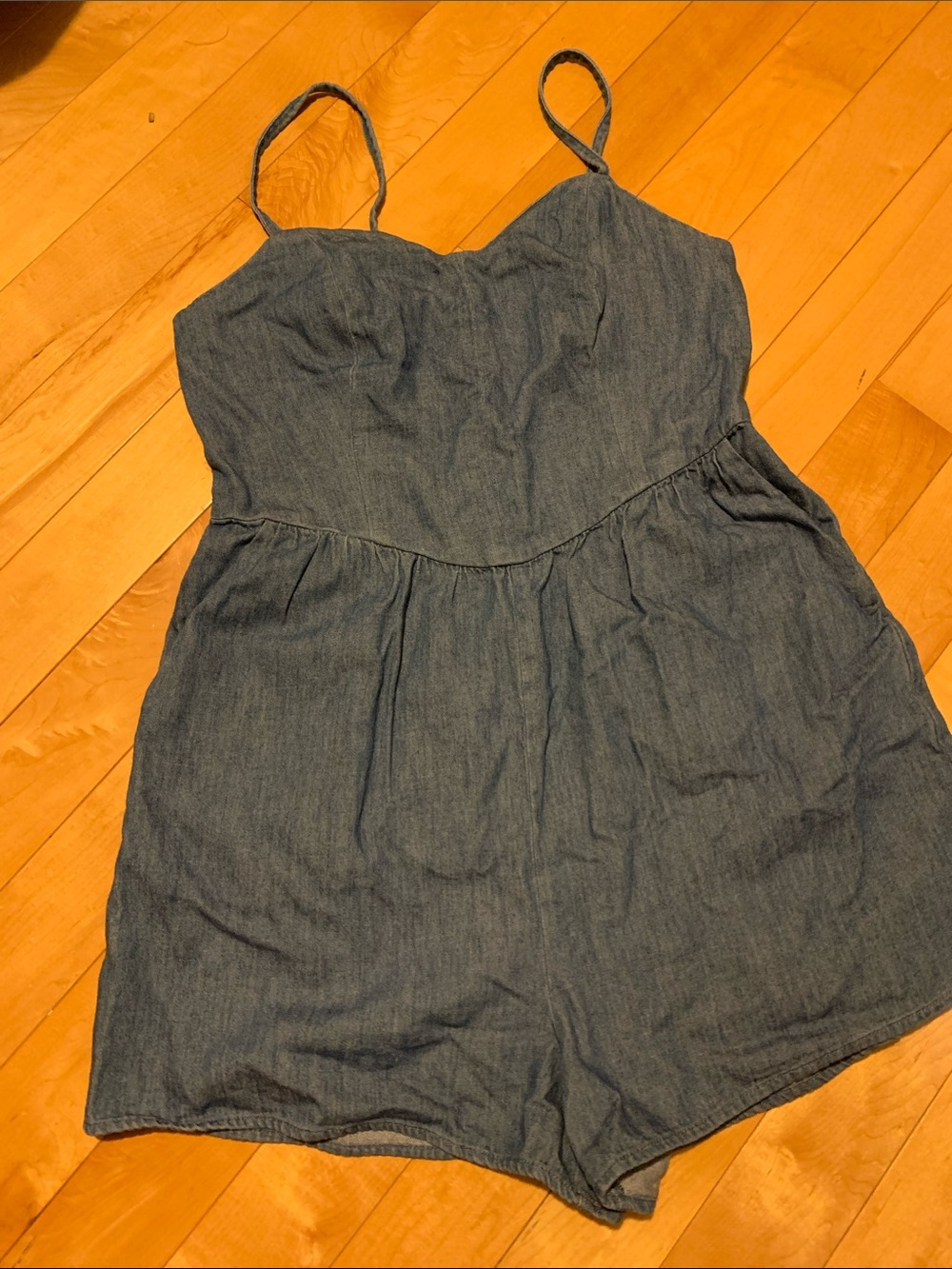 Old Navy Jean Short Romper